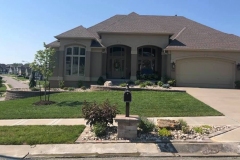 This stunning project includes a multitude of landscaping features.