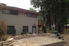 Full Features Landscape and Garden Center small retaining walls and bedding areas