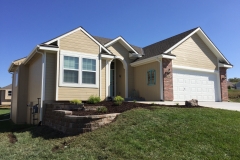 Full Features Landscape and Garden Center small retaining walls and bedding areas