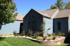 Full Features Landscape and Garden Center small retaining walls and bedding areas