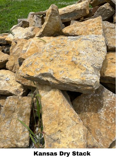 Kansas Dry Stack landscape material